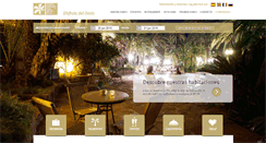 Desktop Screenshot of hotelhuertodelcura.com
